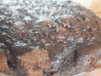 کیک شکلاتی خیس خیلی عالیه ?