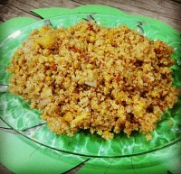 دمی بلغور گندم باسبزیجات