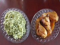 باقالی پلوبامرغ