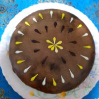 سلام دوستان هنرمندم کیک بسیارخوشمزه وخوش عطر کیک هویج،جاتون سبز