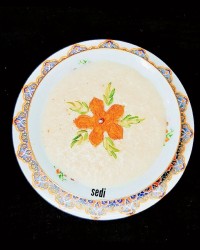 شیر برنج با خامه