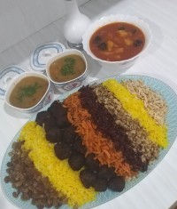 مرصع پلو افطاری امشب ما