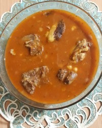 ابگوشت نخودلوبیا