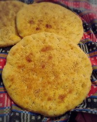 نان تافتون خانگی