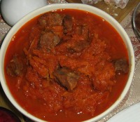 خورش آلو هویج