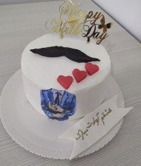 کیک تولدهمسری ۴تخم مرغی