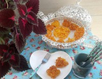 زولبیا بدون جوش شیرین