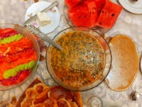 سفره افطارشب قدر