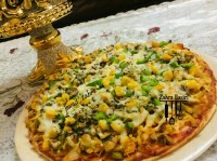 پیتزامرغ وقارچ