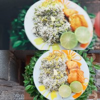 باقالی پلو با ماهی