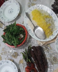 اینم شام امروز من