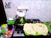 نان لواش خانگی