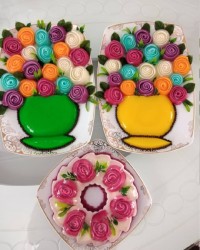 ژله های زیبا .. ویترینی و گلدانی ـ