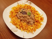 بیف استروگانف باگوشت شتر