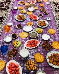 سفره ی افطار