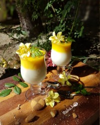 محلبی زعفرانی