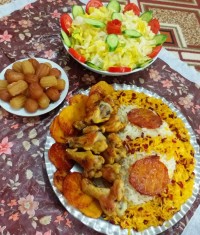 کتف مرغ کبابی