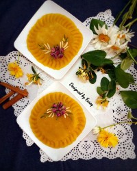 حلوا زعفرانی دارچینی