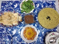 اینم از افطاری ما