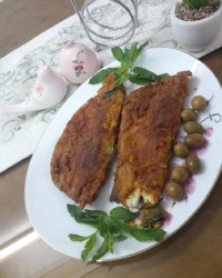 شنیسل ماهی❤