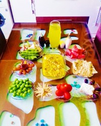 سفـــره افـــطــارے بیست و ششم ماه رمضـــان