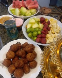 اینم افطاری من