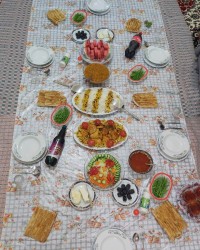افطاری خونه مامان جونم