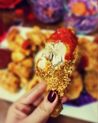 مرغ سوخاری اسپایسی (تند)