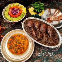 مرغ ترش مازندرانی