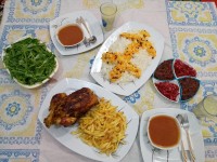 سفره افطار امشب مون