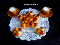 نان مغزدار شیرین