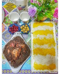مرغ ترش مازندرانی