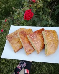 نان فطیر محلی ونان باگت