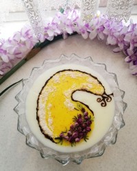 فرنی دو رنگ