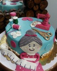 کیک تولد مادرشوهرم