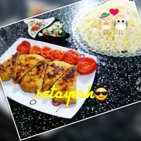 کباب کوبیده مرغ (تابه ایی)