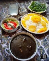 خورش قورمه سبزی