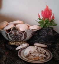 مرنگ شکم پر ابداعی خودم ☺️☺️☺️