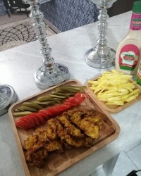 شنیتسل مرغ
