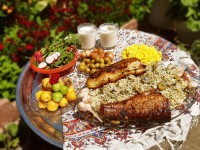باقالی پلو با ماهی