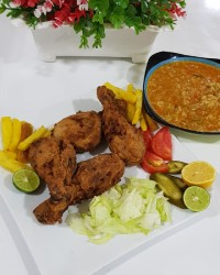 مرغ سوخاری اسپایسی