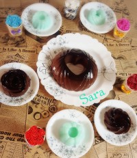 پودینگ ژله شکلاتی