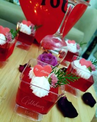 ژله توت فرنگی