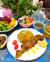 باقالی پلو با ماهیچه