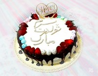 کیک وانیلی با باترمیلک (افطاری)