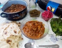 کله پاچه خونگی با رب