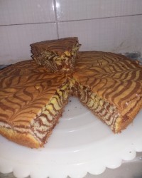 کیک زبرا .بابافت عالی..