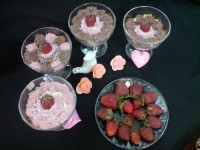 محلبی توت فرنگی