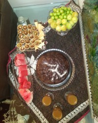 کیک کرم شکلاتی