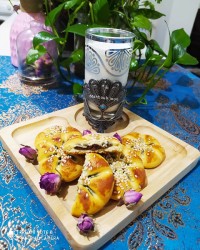 کلوچه خرمایی با عسل